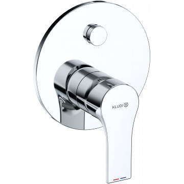 Смеситель для ванны Kludi Zenta SL 487590565 хром