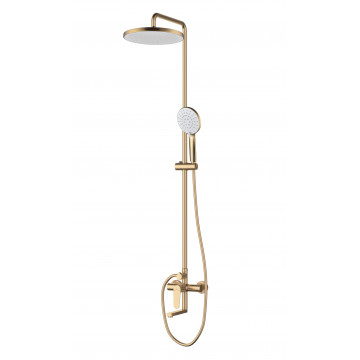 Душевая система D&K Bayern.München DA1563707B18 матовое золото