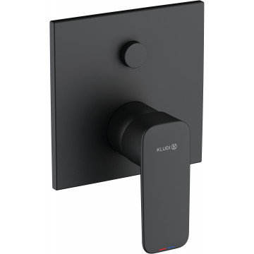 Смеситель для ванны Kludi Pure&Style 407593975 черный матовый