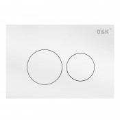 Клавиша смыва D&K Bayern DB1529016.2 белый