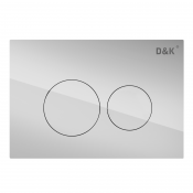 Клавиша смыва D&K Bayern DB1529001.2 хром