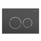 Клавиша смыва D&K Bayern DB1529006 графит