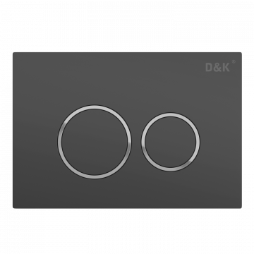 Клавиша смыва D&K Bayern DB1529006 графит