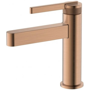 Смеситель для раковины DQ Bonn DA1702133 брашированное розовое золото