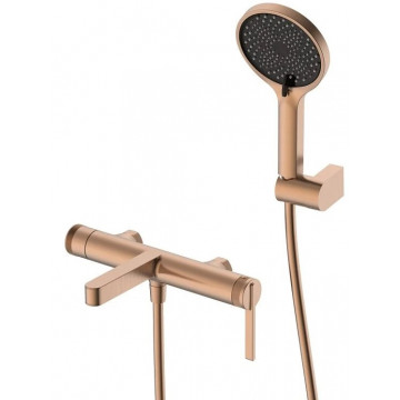 Смеситель для ванны DQ Bonn DA1703233 брашированное розовое золото