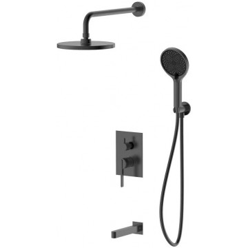 Встраиваемая душевая система DQ Bonn DA1705606 графит