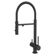 Смеситель для кухни DQ Kitchen DA1462505Black черный матовый