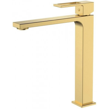 Смеситель для раковины DQ Dortmund DA1712007 матовое золото