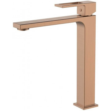 Смеситель для раковины DQ Dortmund DA1712033 брашированное розовое золото
