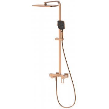 Душевая система DQ Dortmund DA1713733 брашированное розовое золото