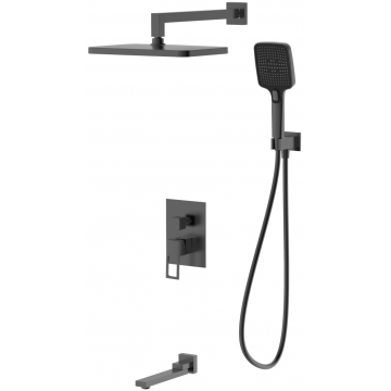 Встраиваемая душевая система DQ Dortmund DA1715606 графит