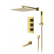 Встраиваемая душевая система DQ Bayern.Liszt DA2515607A04 матовое золото