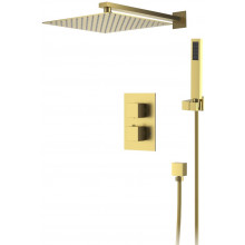 Встраиваемая душевая система DQ Bayern.Liszt DA2515707A04 матовое золото