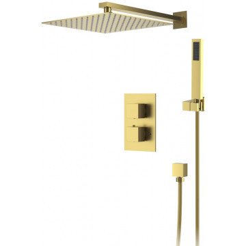 Встраиваемая душевая система DQ Bayern.Liszt DA2515707A04 матовое золото