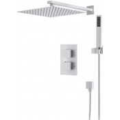 Встраиваемая душевая система DQ Bayern.Liszt DA2515708A04 матовый белый