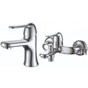 Комплект смесителей DQ Rhein.Ambrosius DA1340004SET хром