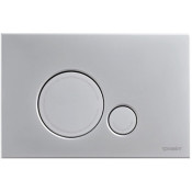 Клавиша смыва Duravit DuraSystem WD50100MC000/WF5120031010 хром матовый