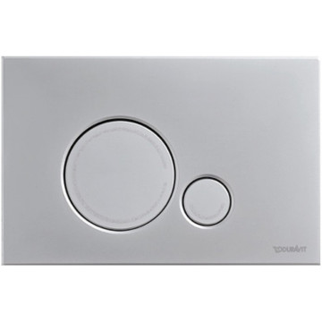 Клавиша смыва Duravit DuraSystem WD50100MC000/WF5120031010 хром матовый
