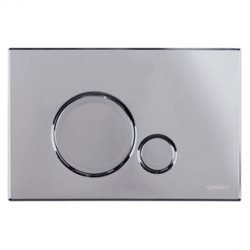 Клавиша смыва Duravit DuraSystem WD5010021000/WF5120021010 хром глянцевый