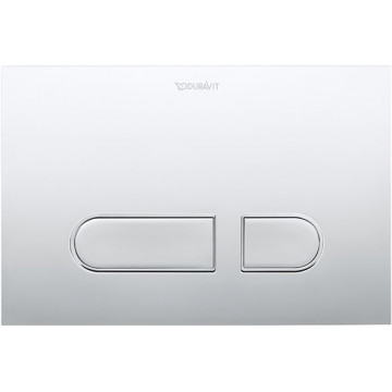 Клавиша смыва Duravit A.1 WD5008021000 хром