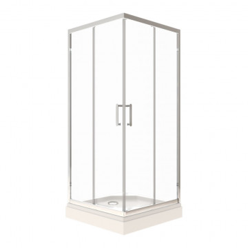 Душевое Ограждение Triton Фикс-Хром 90х90 Щ0000077413