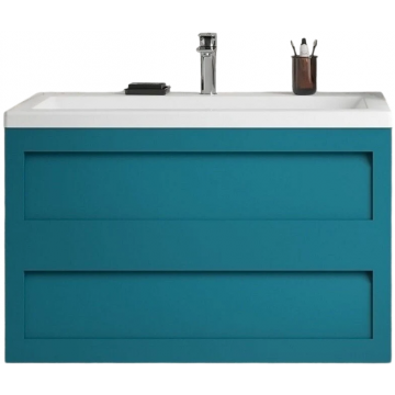 Тумба под раковину Art&Max Platino AM-Platino-1000-2C-SO-TM бирюзовый матовый