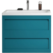 Тумба под раковину Art&Max Platino AM-Platino-580-2C-SO-TM бирюзовый матовый