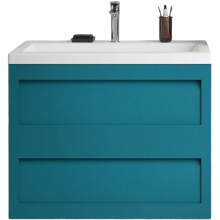 Тумба под раковину Art&Max Platino AM-Platino-580-2C-SO-TM бирюзовый матовый