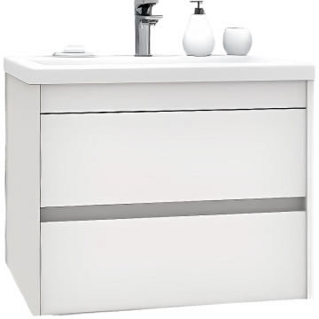 Тумба под раковину Art&Max Family Family-750-2C-SO-BL bianco lucido