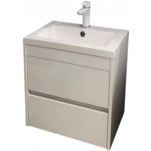 Тумба под раковину Art&Max Family Family-500-2C-SO-BL bianco lucido