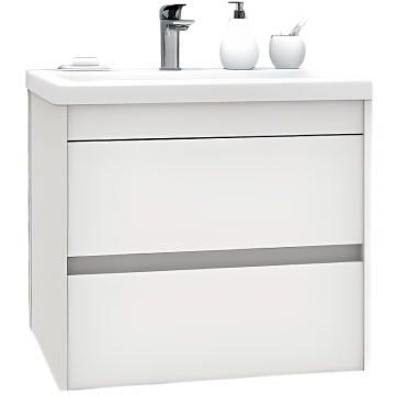 Тумба под раковину Art&Max Family Family-580-2C-SO-BL bianco lucido