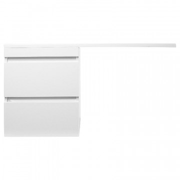 Тумба с раковиной Style Line Даллас 115 СС-00000651/СС-00000518 Белый глянец