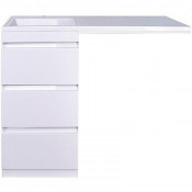 Тумба с раковиной Style Line El Fante Даллас АА00-000069/СС-00002390 100 Люкс Plus белый