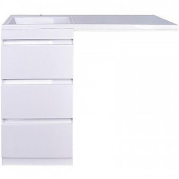 Тумба с раковиной Style Line El Fante Даллас АА00-000069/СС-00002390 100 Люкс Plus белый