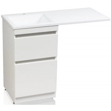 Тумба с раковиной Style Line El Fante Даллас СС-00000515/СС-00000518 115 белый