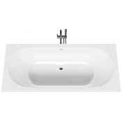 Ванна из литьевого мрамора Salini Ornella Axis 103411G 180х80 белый глянцевый