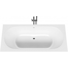 Ванна из литьевого мрамора Salini Ornella Axis 103411M 180х80 белый матовый