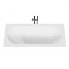 Ванна из литьевого мрамора Salini Ornella Kit 102416M 160х70 белый матовый