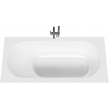 Ванна из литьевого мрамора Salini Ornella Kit 102414G 170х80 белый глянцевый