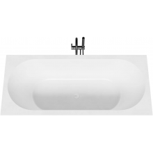 Ванна из литьевого мрамора Salini Ornella Kit 103513G 170х75 белый глянцевый