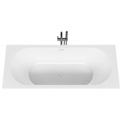 Ванна из литьевого мрамора Salini Ornella Kit 104713G 170х70 белый глянцевый