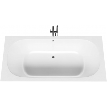 Ванна из литьевого мрамора Salini Ornella Axis 103412M 190х90 белый матовый