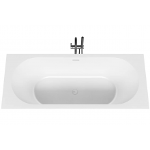 Ванна из литьевого мрамора Salini Ornella Axis Kit 104723M 170х70 белый матовый