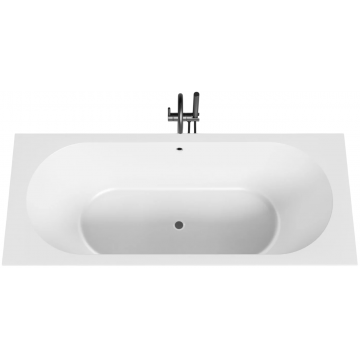 Ванна из литьевого мрамора Salini Ornella Axis 104623M 170х70 белый матовый