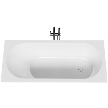 Ванна из литьевого мрамора Salini Ornella Kit 102426M 160х70 белый матовый