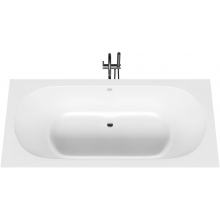 Ванна из литьевого мрамора Salini Ornella Axis 103421M 180х80 белый матовый