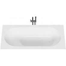 Ванна из литьевого мрамора Salini Ornella Kit 102423M 170х70 белый матовый