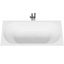 Ванна из литьевого мрамора Salini Ornella Axis Kit 103523M 170х75 белый матовый