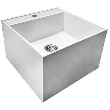 Ванна ножная 500х500х400 мм с отверстием под смеситель, 25471