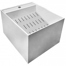 Ванна ножная пластиковая с наклонным дном ТИ 49 700х700х400 мм, 24813